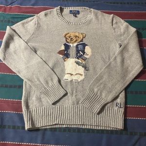 Boys XL Ralph Lauren Polo Bear Sweater